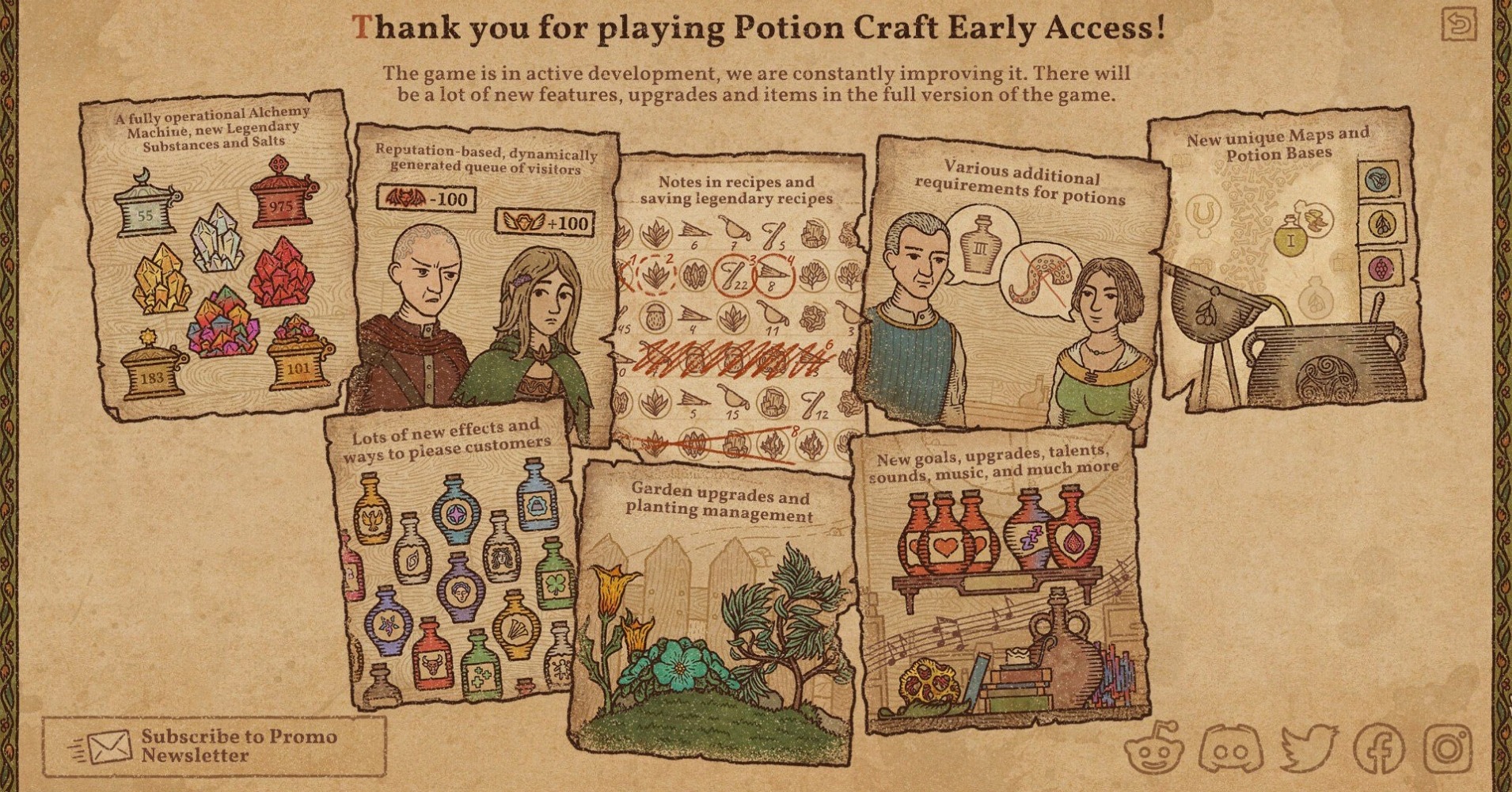 Potion Craft Alchemist Simulator Early Access development