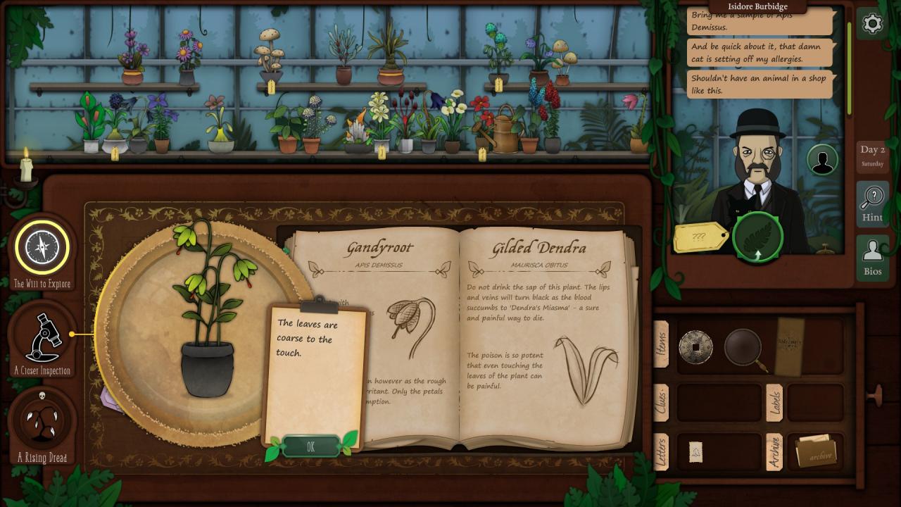 Strange Horticulture Game news indie Game Fans News