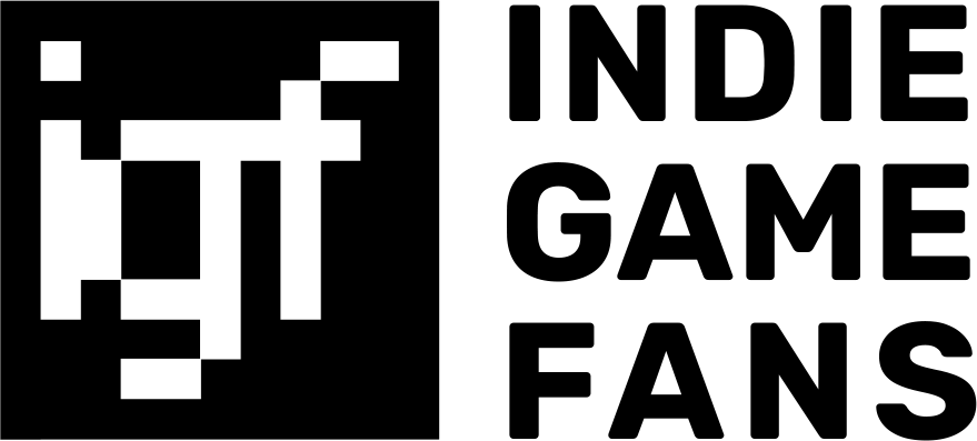 Indie Game Fans black Logo