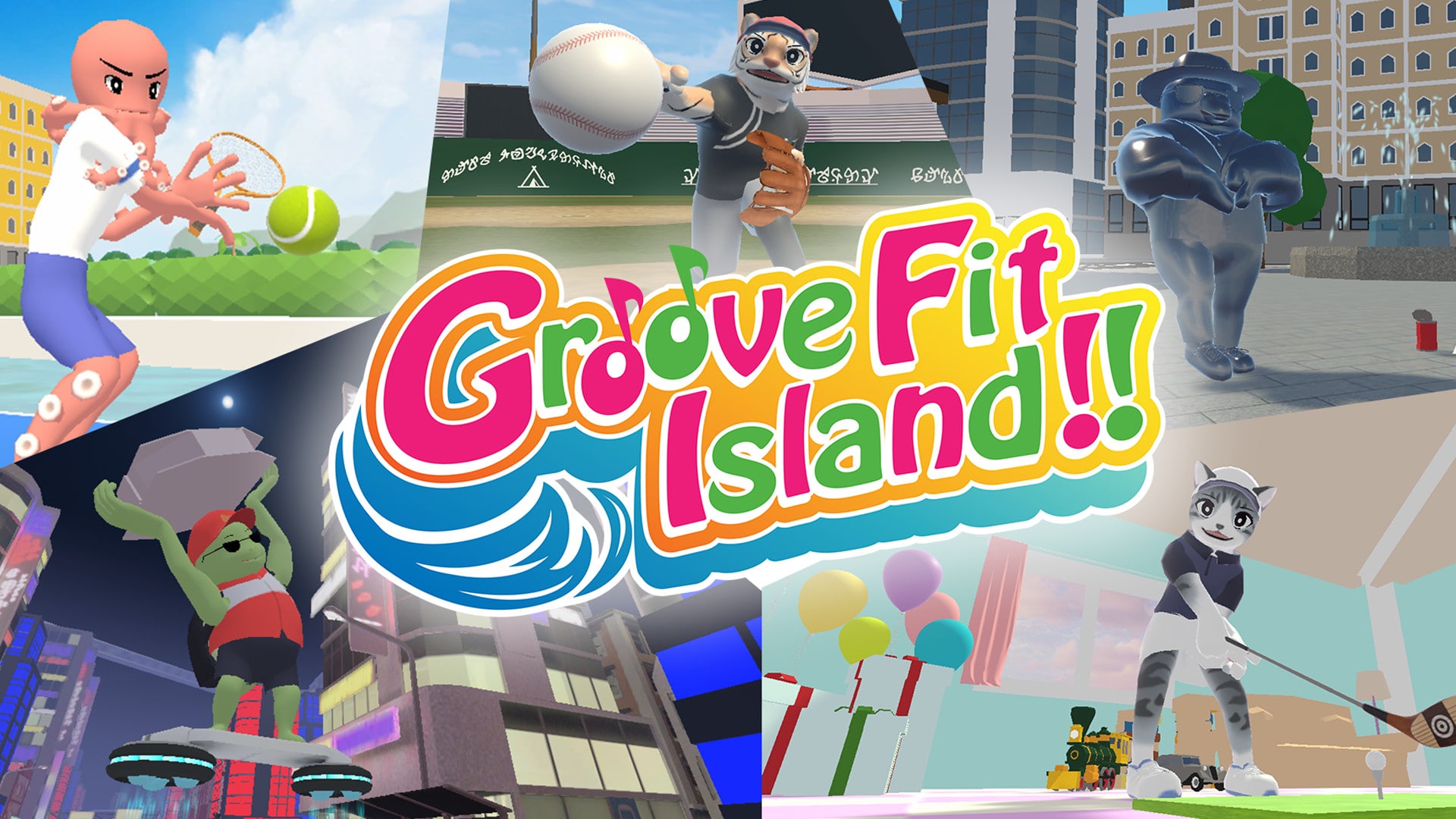 Groove Fit Island Video Game