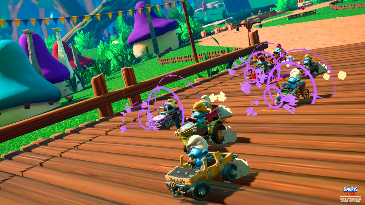 Smurf Kart Video Game