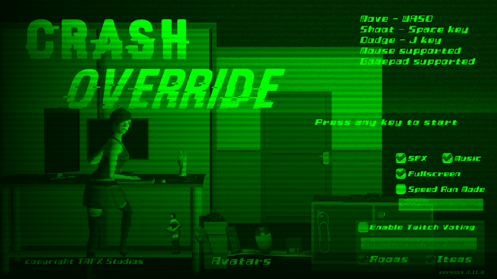 Crash Override Video Game