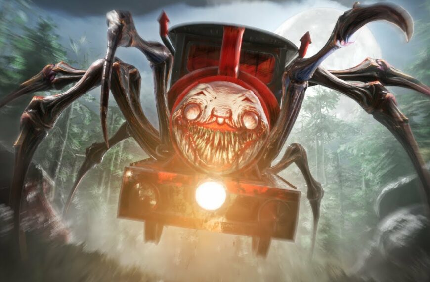 Flee a Hungry Haunted Spider Train in Choo-Choo Charles