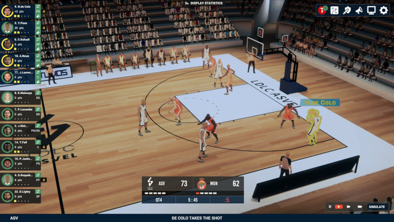 Pro Basketball Manager 2023 Tips Off on Steam Indie Game Fans